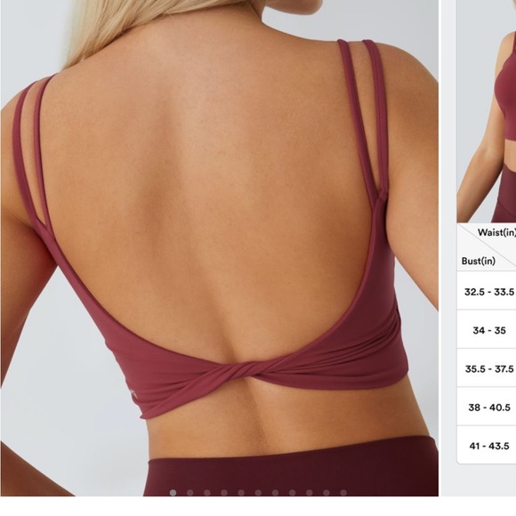 HALARA Tops - ✨3/$60✨Halara double straps backless twisted cropped yoga top - XL